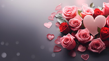 Holiday party background, New Year, birthday, celebration, Christmas background with blank copy space