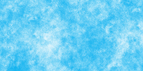 Blue texture painted paper with light color, Hand painted watercolor shades sky clouds, Bright blue cloudy sky vector clouds with brush painted blue watercolor texture, watercolor background.