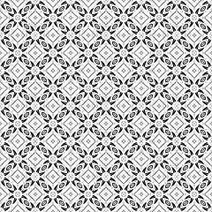 Black seamless abstract pattern. Overlay for background and backdrop. Ornamental design. PNG graphic illustration with transparent background.