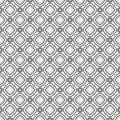 Obraz premium Black seamless abstract pattern. Overlay for background and backdrop. Ornamental design. PNG graphic illustration with transparent background.