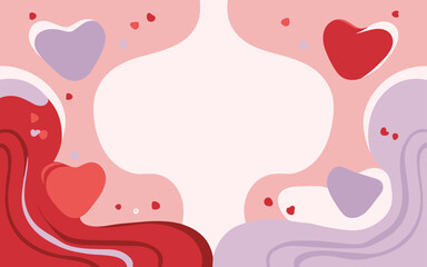 Abstract background poster. Good for fashion fabrics, postcards, email header, wallpaper, banner, events, covers, advertising, and more. Valentine's day, women's day, mother's day background.