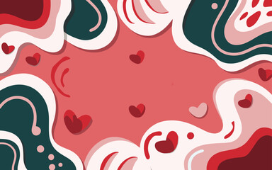 Abstract background poster. Good for fashion fabrics, postcards, email header, wallpaper, banner, events, covers, advertising, and more. Valentine's day, women's day, mother's day background.