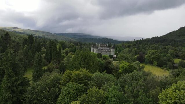 Inveraray Castle Scottish Castle in Inveraray, Scotland
