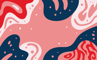 Abstract background poster. Good for fashion fabrics, postcards, email header, wallpaper, banner, events, covers, advertising, and more. Valentine's day, women's day, mother's day background.
