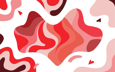 Abstract background poster. Good for fashion fabrics, postcards, email header, wallpaper, banner, events, covers, advertising, and more. Valentine's day, women's day, mother's day background.