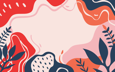 Abstract background poster. Good for fashion fabrics, postcards, email header, wallpaper, banner, events, covers, advertising, and more. Valentine's day, women's day, mother's day background.