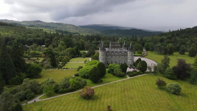 Inveraray Castle Scottish Castle in Inveraray, Scotland