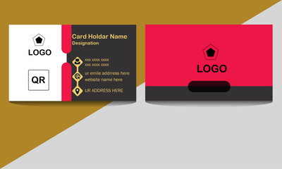 modern business card design template for your company