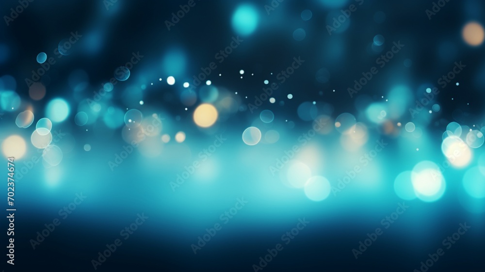 Poster an empty black backdrop adorned with blurred bokeh, a masterpiece of copy space and banner potential