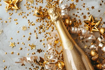 Festive Cheers: Sparkling Champagne Celebration

