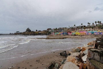 Capitola Venetians, Bomb cyclone causes severe storm and flood damage.