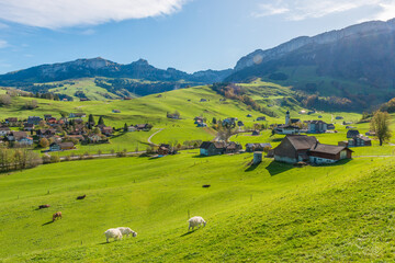 Fototapeta na wymiar Schwende-Rüte, Canton Appenzell - Innerrhoden, Switzerland