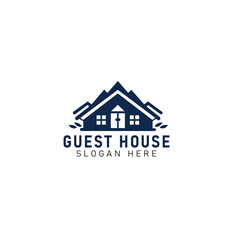 guest house logo  design concepts