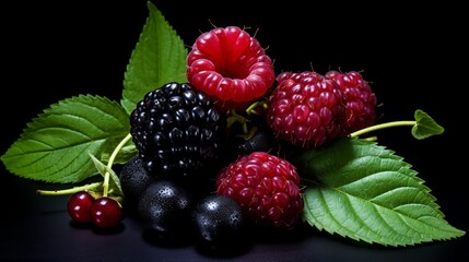 Blackberry Bliss: Nature's Dark Gems
