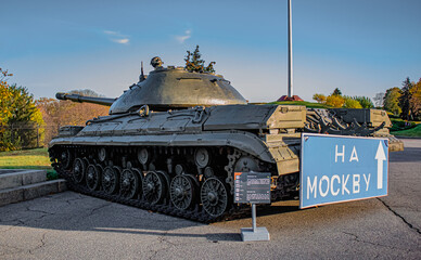 tank to Moscow