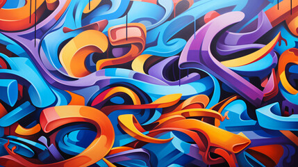 Graffiti wall abstract background modern art