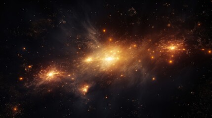 Naklejka premium un, stars and galaxies