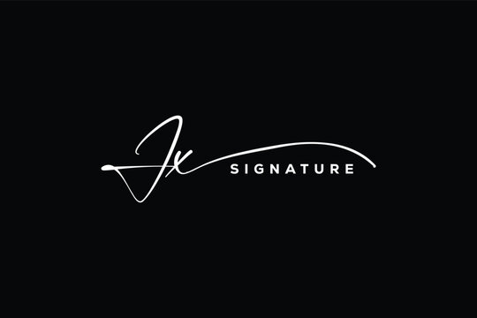 JX initials Handwriting signature logo. JX Hand drawn Calligraphy lettering Vector. JX letter real estate, beauty, photography letter logo design.
