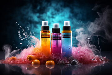 Liquids for electronic cigarettes Vape Concept