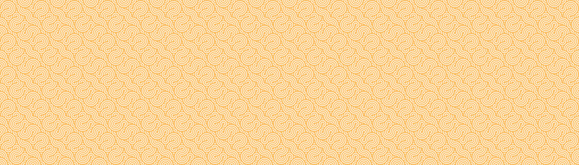 Seamless Asian Autumn oriental premium design.  abstract geometric wavy lines and curvy waves. Traditional Japanese vintage ornament. - obrazy, fototapety, plakaty
