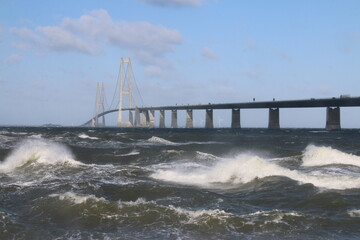 bridge over the Baltic sea