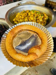 Street food in Kathmandu, Nepal