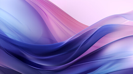 Abstract Swirls in Lavender Hues