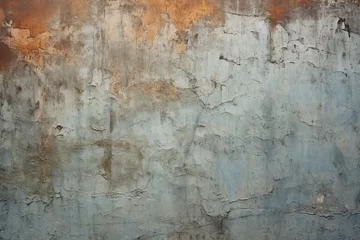 Rideaux occultants Vieux mur texturé sale Grunge metal background