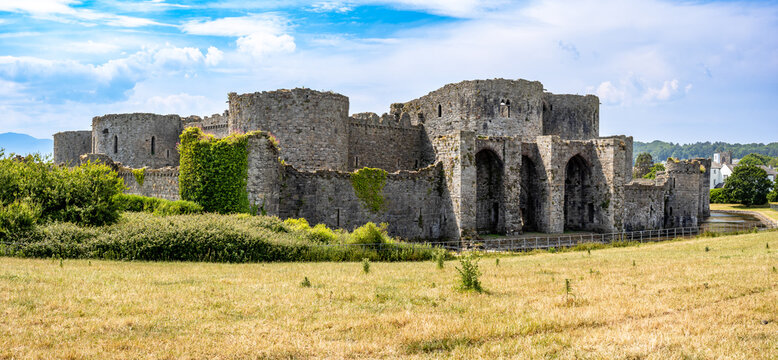 Beaumaris castle in Anglesey island, Wales