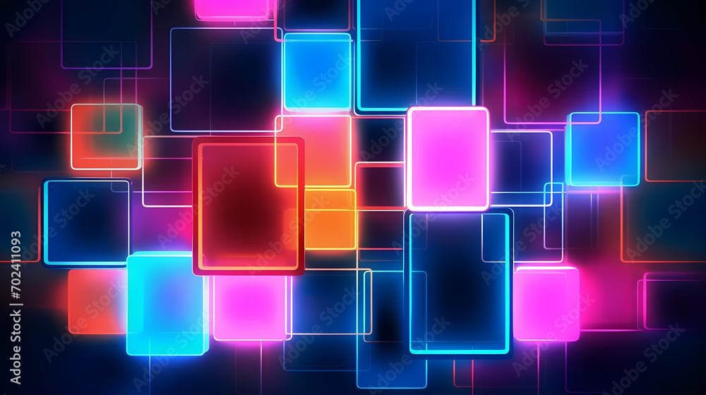 Wall mural digital technology abstract graphics poster web page ppt background, abstract background
