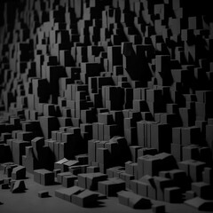 abstract background with squares like a waterfall.