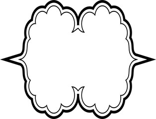 Islamic Frame Design double lines Black Stroke silhouettes Design pictogram symbol visual illustration