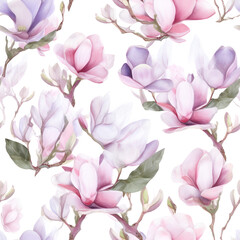 Pink rose petals background magnolia flowers