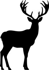 Obraz premium Deer SVG bundle, Deer SVG, deer silhouette svg, 3d deer svg, deer hunting svg, white tail deer svg, baby deer svg, deer scene svg