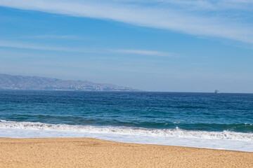 summer  beach Reñaca, Viña del Mar, Valparaíso Chile