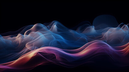Fototapeta premium Digital technology abstract graphics poster web page PPT background, abstract background
