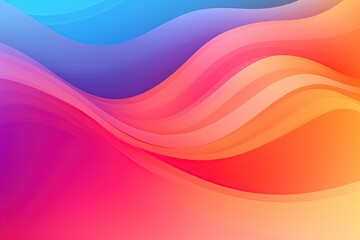 Blurred colored abstract gradient background - obrazy, fototapety, plakaty