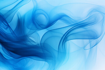 Fototapeta premium Abstract blue smoke wallpaper background