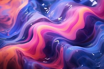 Obraz premium Background of colorful liquid paints