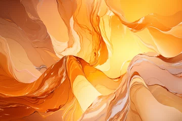 Abstract background with fluid art. Elegant background for website screensavers, postcards and notebook covers. Beige, pink and peach color scheme © Alex Shi
