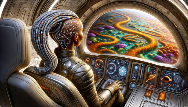 Commander's Gaze Across the Cosmos