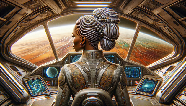 Commander's Gaze Across the Cosmos