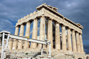 Obraz premium wonderful views of the Acropolis in Athens