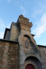 Fototapeta na wymiar Eglise Saint-Briac à Saint-Briac-sur-Mer