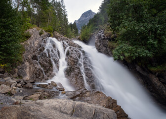 Fototapeta premium Wasserfall Lenk