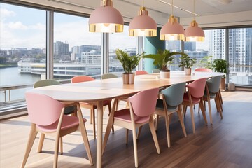Inspiring and vibrant creative workspaces with modern interior design and unique office culture