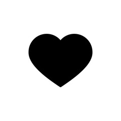 heart favorite icon button, like love icon sign, add to favorites buttons - heart shape in filled