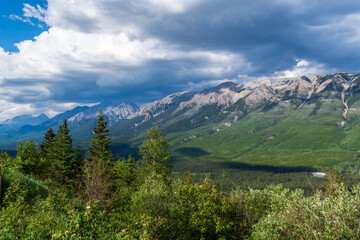 Fototapeta na wymiar Beautiful View of Kootenay National Park, Canada