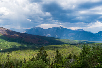 Beautiful View of Kootenay National Park, Canada