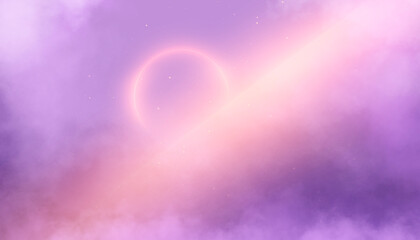 Abstract neon background, light effect.
